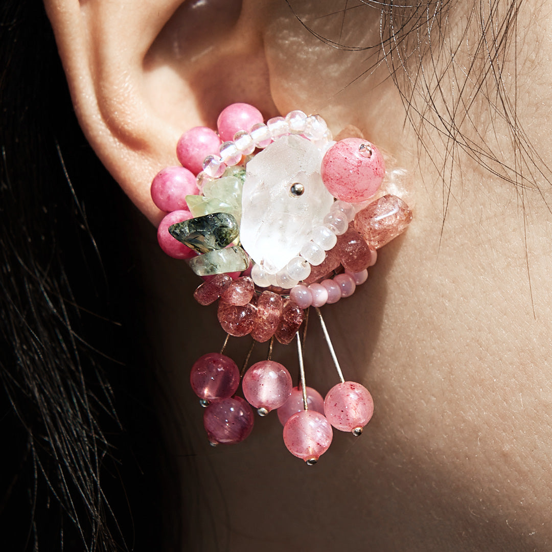 Charm Balance Healing Ear Clips FH003